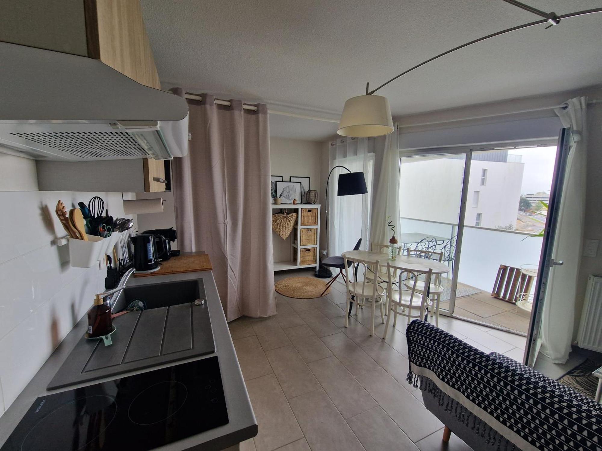 Ambre Appart-Wifi-Terrasse-Parking-Terrasse-2 Couchages La Rochelle  Zewnętrze zdjęcie
